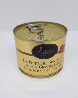 Petits boudins au foie gras canard